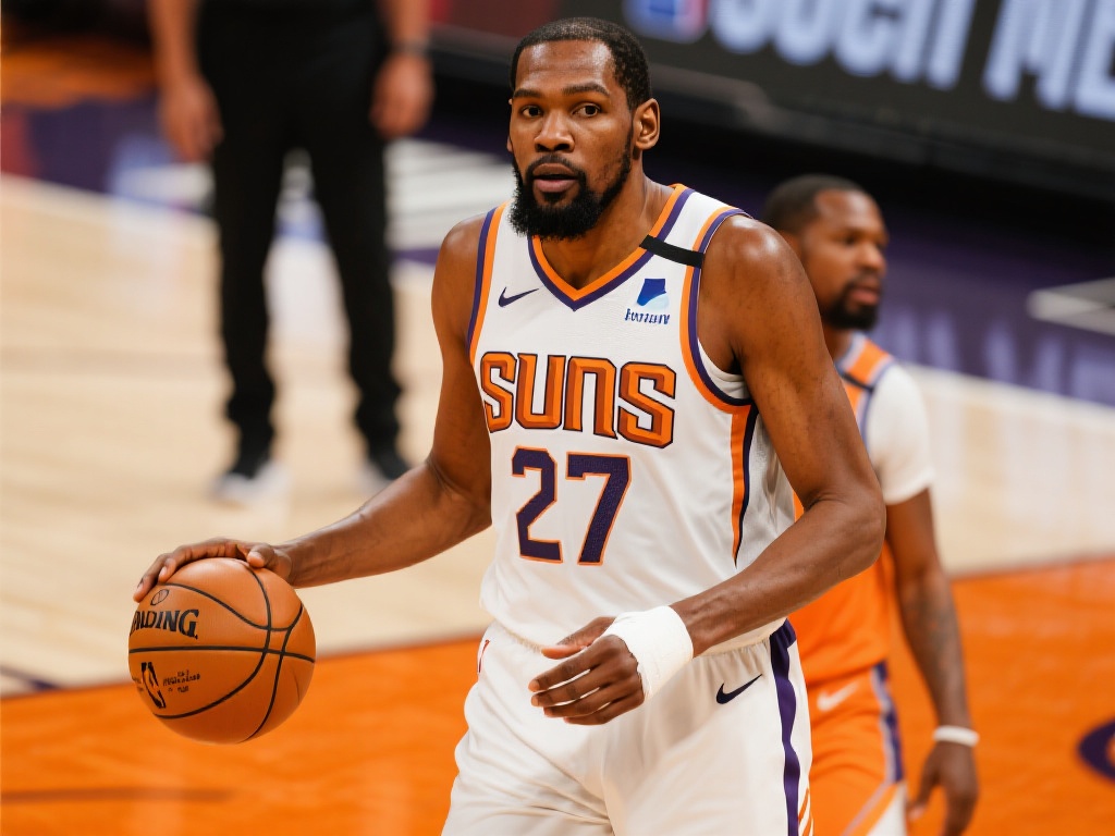 太阳队伤病更新:杜兰特缺席,比尔出战成疑 实际上,太阳队在杜兰特缺席时的表现并不如