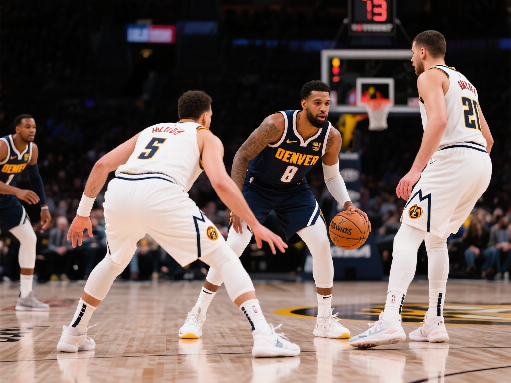 掘金生死战:联防轮转刷卡,防守系统全面升级 防守,是篮球比赛生死战中不可忽视的关键环