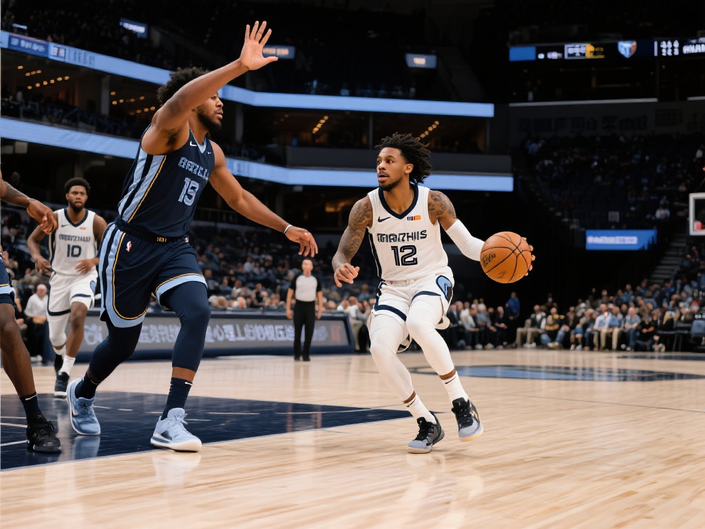 灰熊快攻反击 扎克-伊迪强势暴扣打成2+1